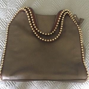 Big Buddha Bronze metallic bag- never used